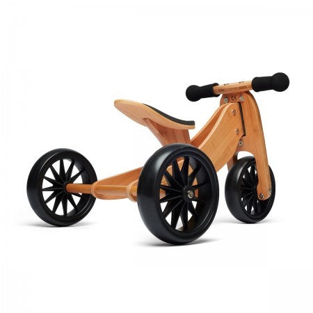 Kinderfeets Tiny Tot - 2 In 1 Trike To Balance Bike - Colour Bamboo