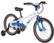 Byk E350 18" - Inc Training Wheels (white / Bright Blue)