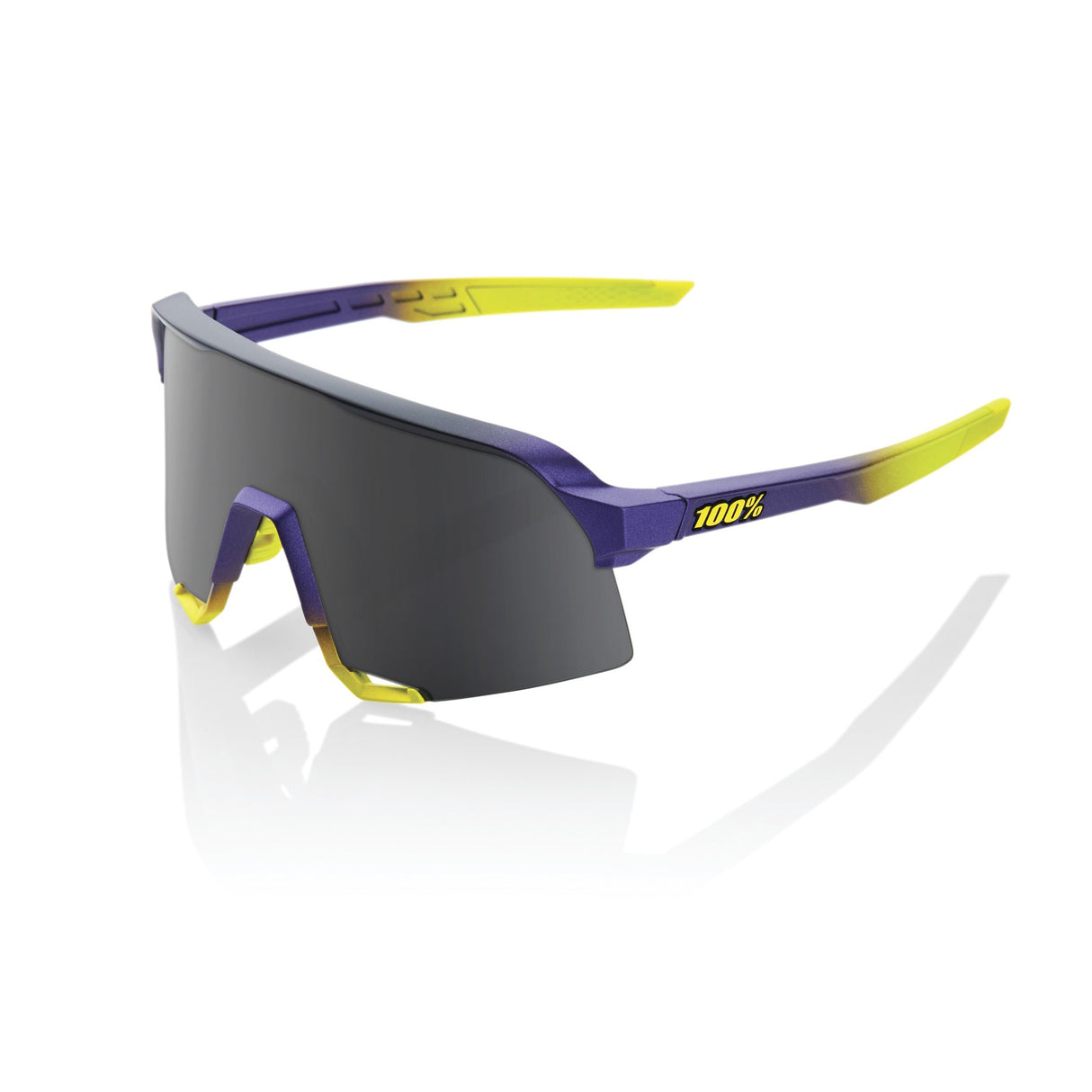 Ride 100% Glasses - S3 - Matte Metallic Digital Brights - Smoke Lens