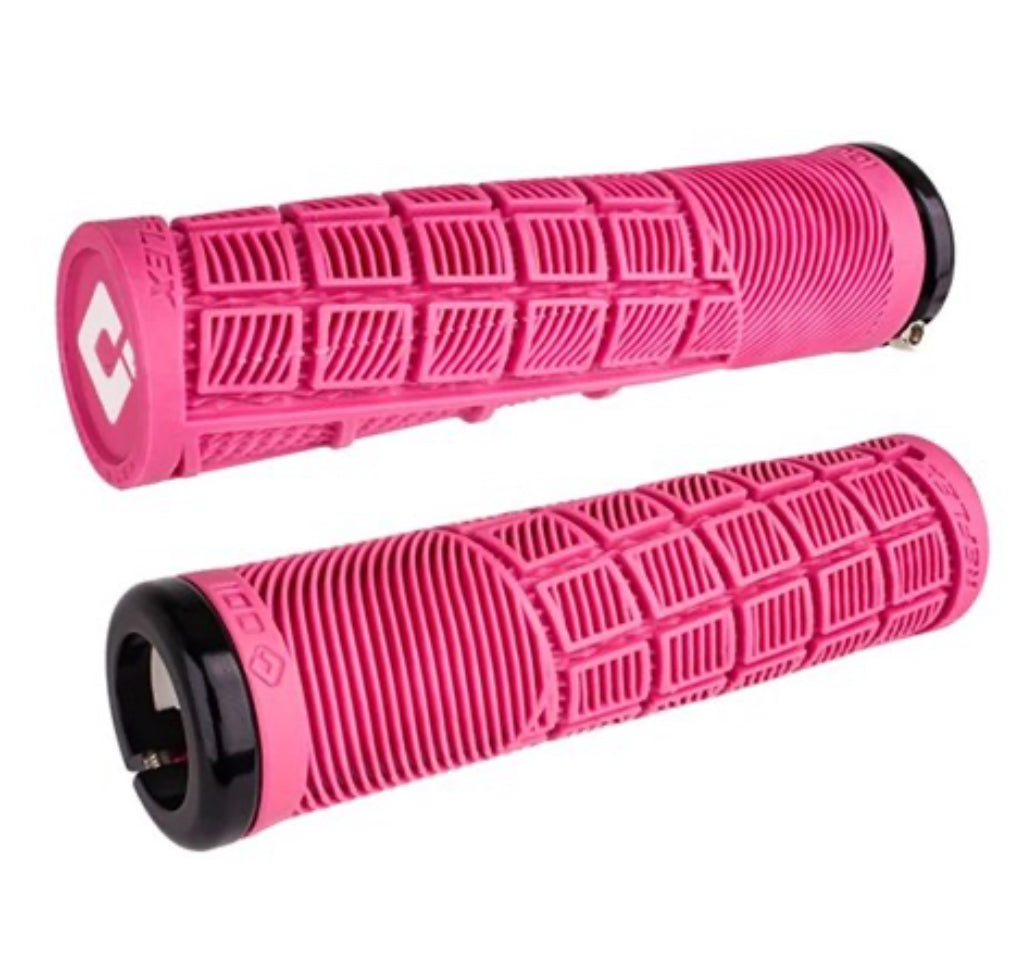 Odi Grips - Reflex V2.1 - Lock-on - 135mm X 33.5mm Thickness - Pink