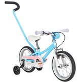 Byk E250 14" - Inc Training Wheels & Handle - (sky Blue / White & Pink)