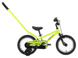 Byk E250 14" - Inc Training Wheels & Handle - (neon Yellow / Black)