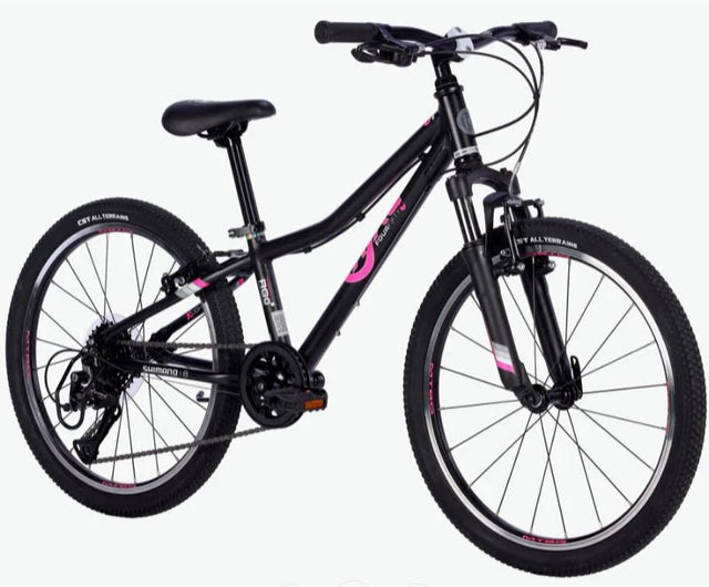 Byk E450 22" Mtb (8 Speed With V-brakes) Girls (black / Pink) 