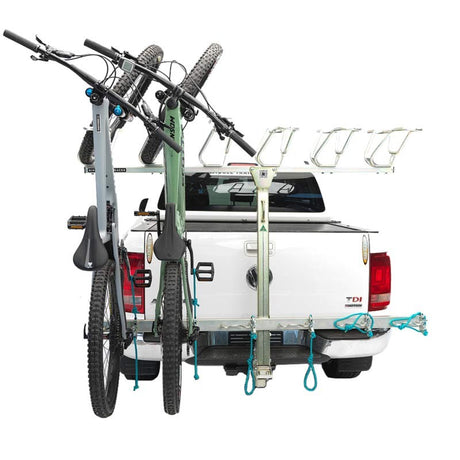 Single Trail Vertical Bike Rack (ez-rfs) Hitch Mounted [cl:silver Sz:2 Bike Carrier]