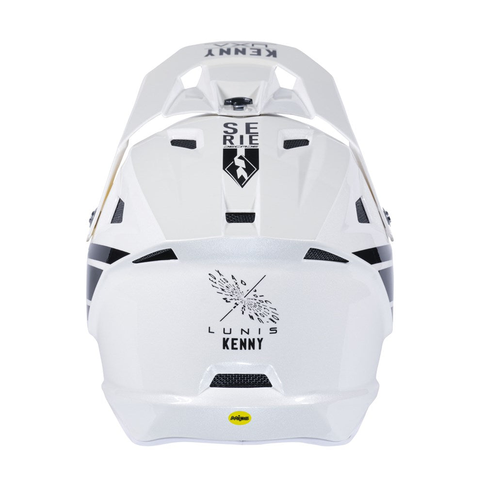 Kenny Racing Decade Fullface Helmet - Mips - Lunis White Gold - Small