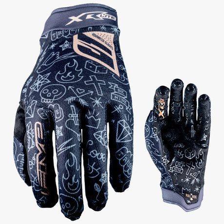 Five Gloves Xr-lite - Black Tattoo Youth [sz:youth Xxs]