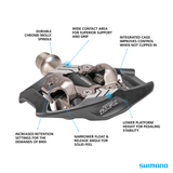 Shimano Pedals - Dxr Bmx Race Spd - Pd-mx70 Pedals