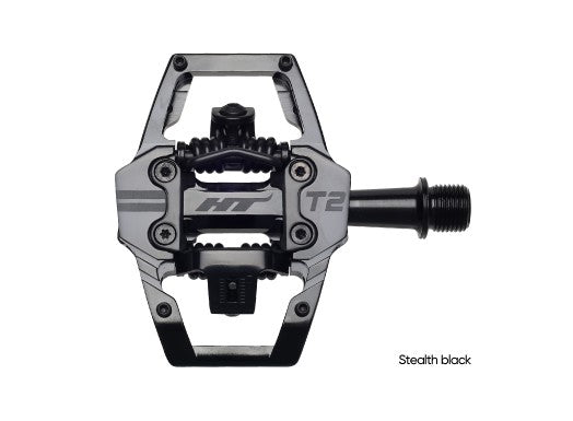 Ht Components T2 Pedals [cl:stealth Black]