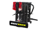 Buzz Bike Rack - Scorpion Pro 3 - Tow Ball Mounted 3 Bike Platform Rack - Inc Lights