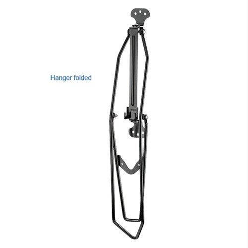 Ibera Roll-on Vertical Bike Storage Hanger - 20" - 29" Wheels Up To 2.5 Tyre Width - Folds Away & Pivots