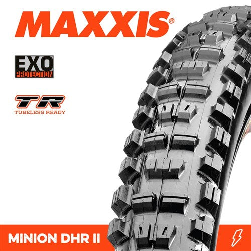 Maxxis Tyre Minion Dhr I I 26" Tubeless Ready [tp:2.3" Exo Dual]