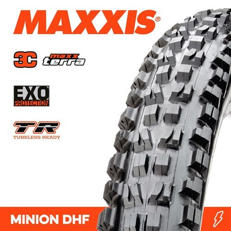 Maxxis Tyre Minion (dhf) 29" Tubeless Ready [tp:2.30" Exo 3c Maxxterra]