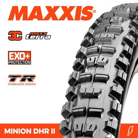 Maxxis Tyre Minion (dhr Ii) 27.5" Tubeless Ready [tp:2.40" Exo+ 3c Maxxterra]