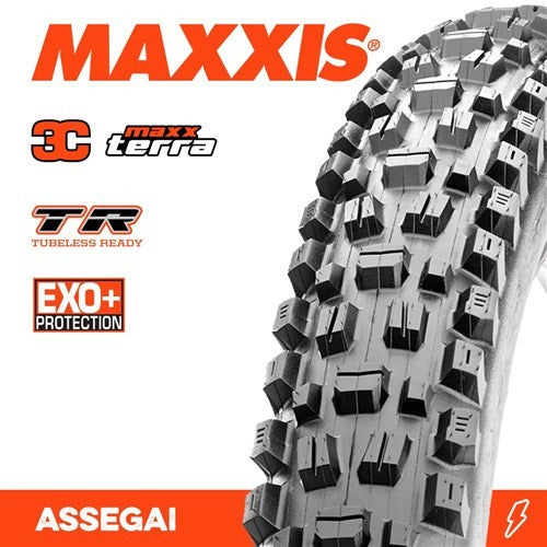 Maxxis Tyre Assegai 29" Tubeless Ready [tp:2.50" Exo+ 3c Maxxterra]