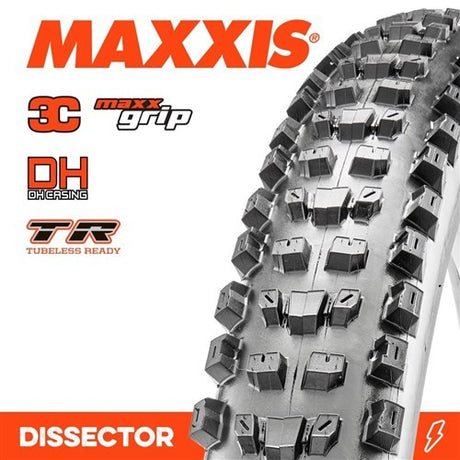 Maxxis Tyre Dissector 27.5" Tubeless Ready [tp:2.40" Dh Maxxgrip]