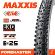 Maxxis Tyre - Forekaster 27.5" X 2.40 - Wt 3c Maxx Terra Exo+