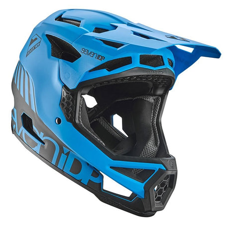 Seven Idp Helmet Project 23 Fibreglass Blue/black [sz:small]