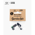 Peatys Mk2 Tubeless Valve Service Kit - Inc 2 Replacement Valves & Rubber Seals