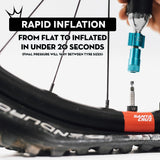 Peatys X Chris King Holeshot Co2 Inflator [cl:black Sz:25g Co2 (mtb)]