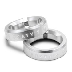 Peatys Monarch Lock-on Grip Rings [cl:silver]