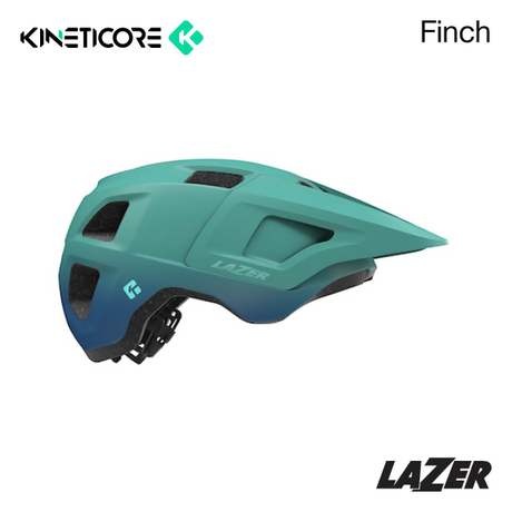 Lazer Helmet - Finch Kineticore - Youth Uni Size (50-56cm) [cl:teal]