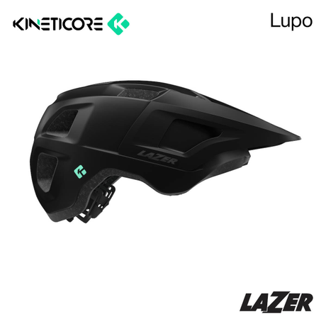 Lazer Helmet - Lupo Kineticore Matte Black - Universal Size (54-61cm)