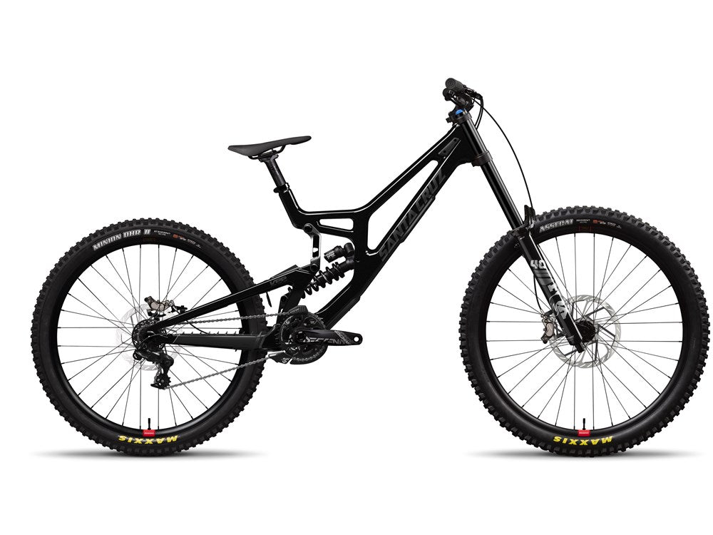 Santa Cruz 2025 V10 8 Cc Dh S-kit Gloss Black Sparkle