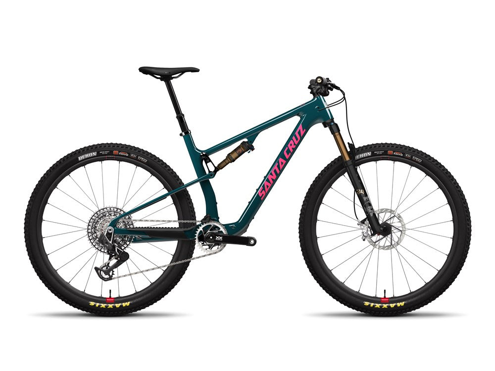 Santa Cruz 2025 Blur 4 Cc Xx Axs-kit Rsv Trail Gloss Dark Teal