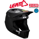 Leatt Helmet Gravity 1.0 V25 - Junior Fullface - Black [sz:x-small]