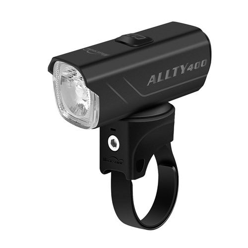 Magicshine Front Light - Allty 400 - Garmin & Gopro Mounts Included - Ipx7 Waterproof - Usb-c Rechargeable