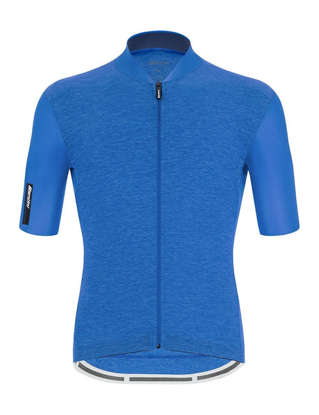 Santini - Colore Puro S/s Mens Cycling Jersey Classic Roayl Blue [sz:large]