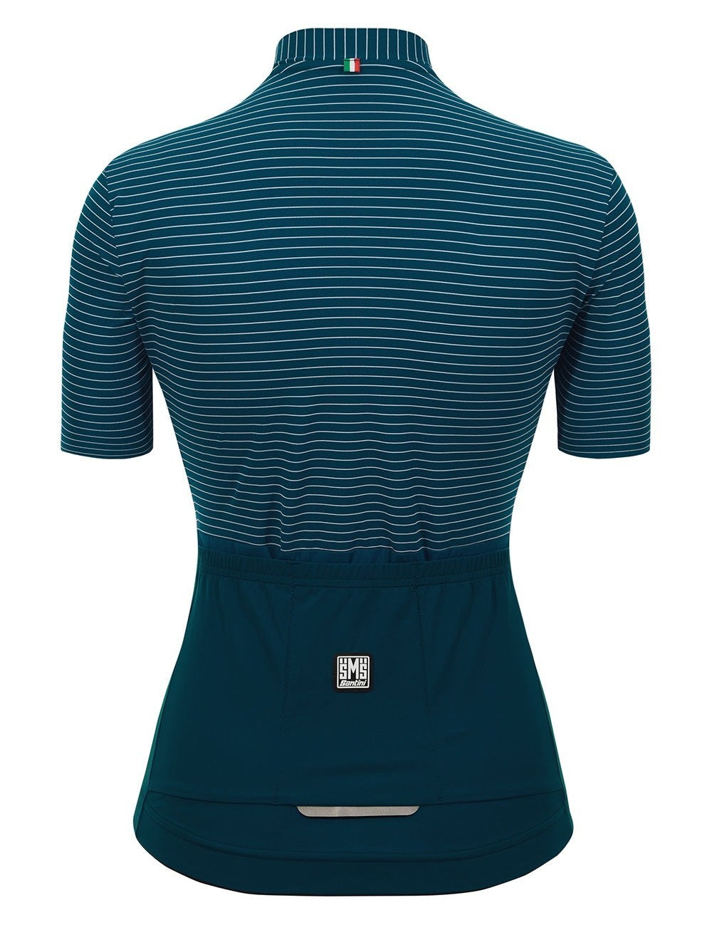 Santini - Colore Riga Womans Short Sleeve Summer Jersey Teal [sz:large]