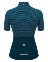 Santini - Colore Riga Womans Short Sleeve Summer Jersey Teal [sz:large]