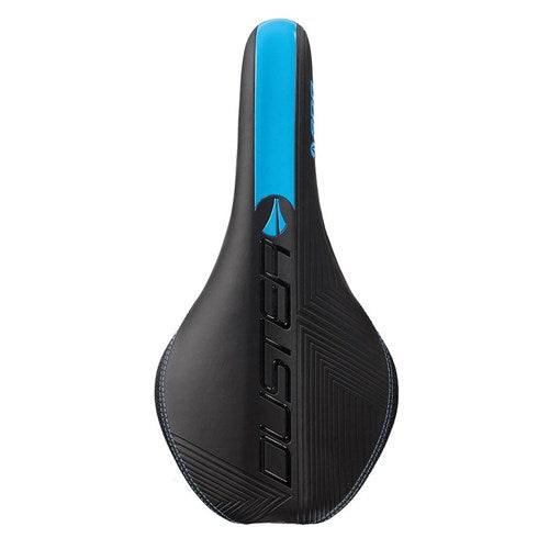 Sdg Saddle - Duster Mountain - Cro-mo Rail Performance - Black / Cyan