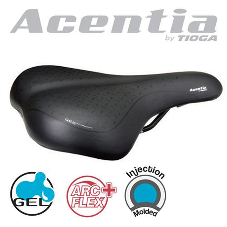 Acentia Saddle - Gel Comfort - Urbani (length 275mm X Width 190mm)