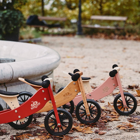 Kinderfeets Tiny Tot - 2 In 1 Trike To Balance Bike - Colour Coral