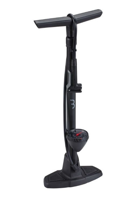 Bbb Floor Pump - Airwave Plastic - Dual Head - Inc Guage - (bfp-20)