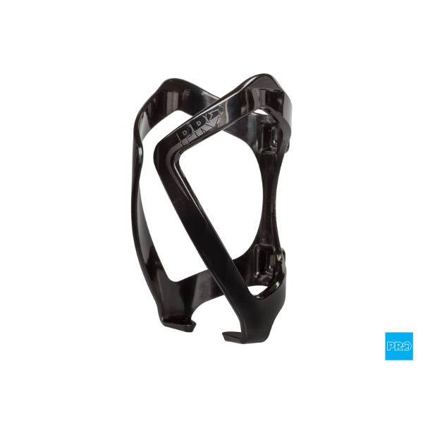 Pro Bottle Cage - Polycarbonate Black Clear