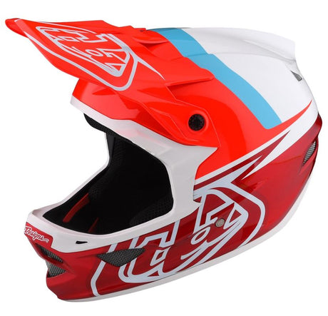 Tld 2022 D3 As Fiberlite Helmet Slant Red [sz:large]