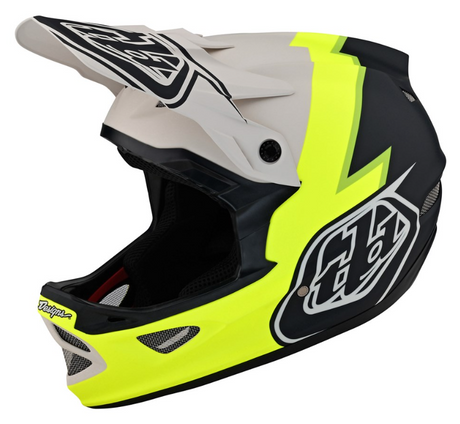 Tld 2023 Helmet D3 As Fiberlite Helmet Volt Flo Yellow [sz:large]