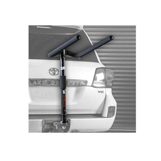 Jetblack Towball Mounted Bike Rack (fixed Twin Arm) [sz:3 Bike Carrier]