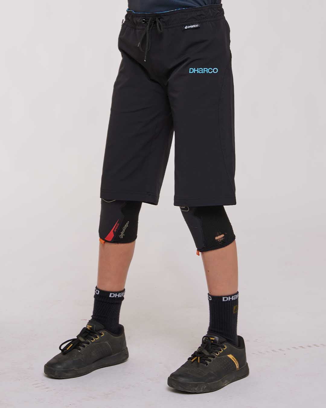 Dharco Youth Gravity Shorts | Black [siz:youth 2xl / 14]