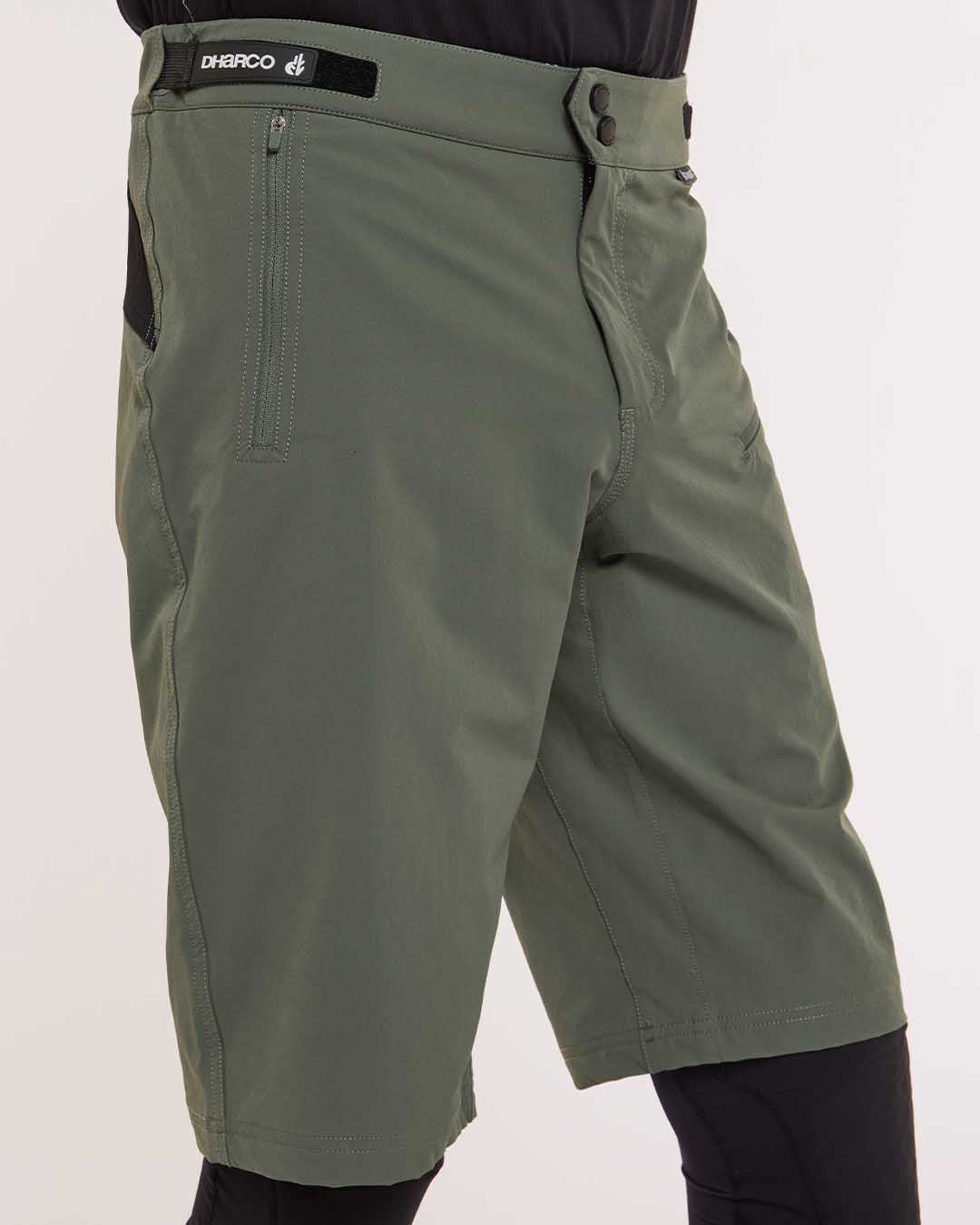 Dharco Mens Gravity Shorts | Gorilla Green [sz:large]