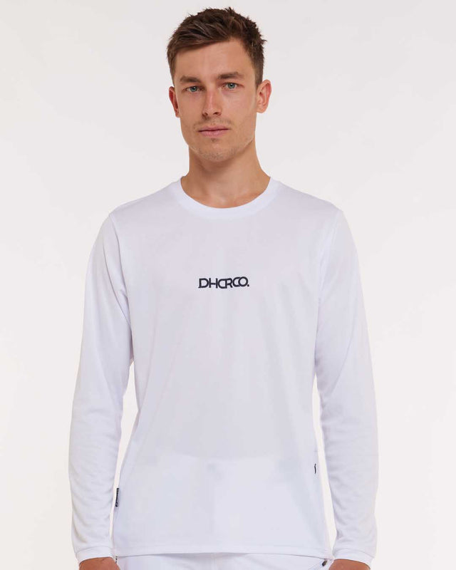 Dharco Mens Gravity Jersey | White Out [sz:large]