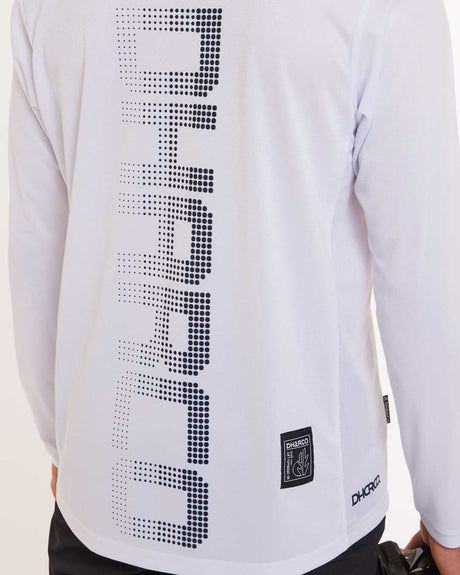 Dharco Mens Gravity Jersey | White Out [sz:large]