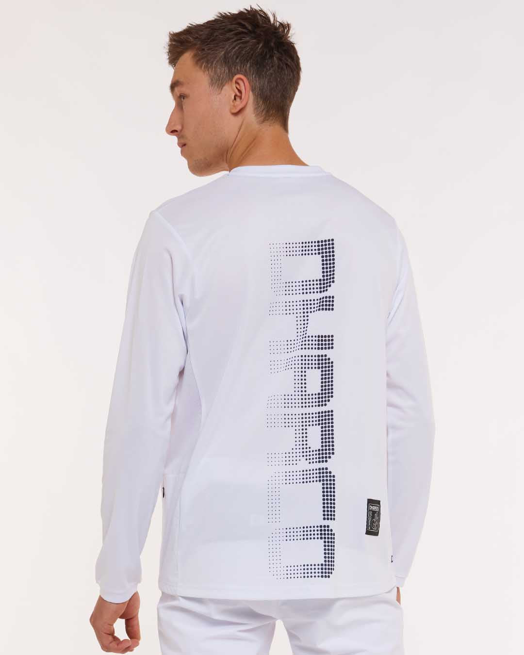 Dharco Mens Gravity Jersey | White Out [sz:large]