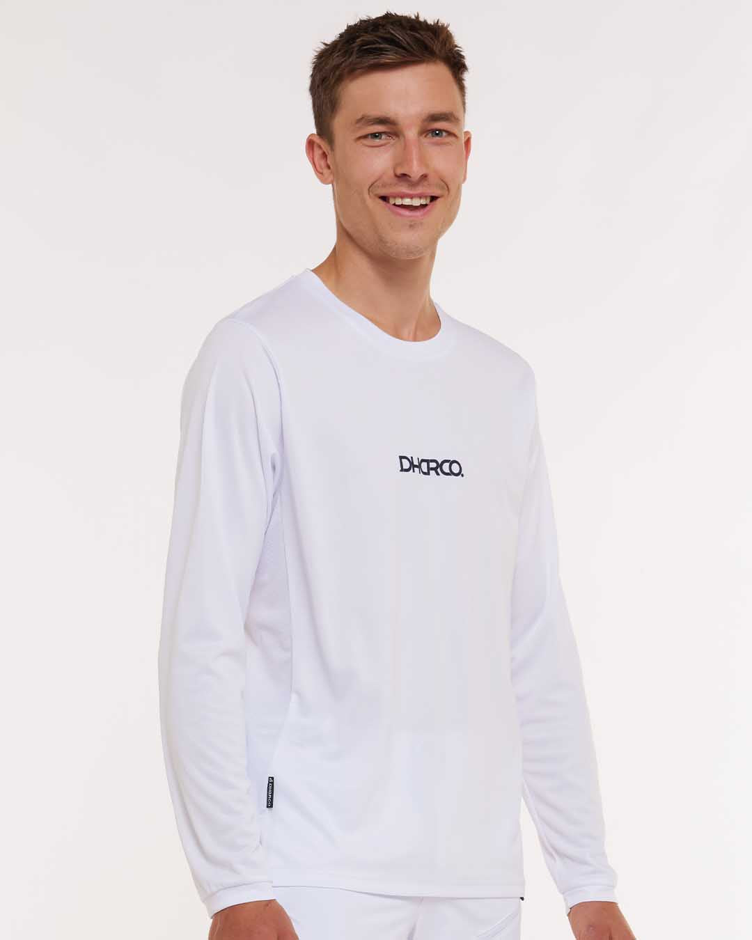 Dharco Mens Gravity Jersey | White Out [sz:large]