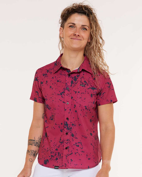 Dharco Womens Tech Party Shirt | Chili Peppers [sz:large]