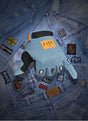 Fist Gloves Strapped  Denim Limited [sz:medium]