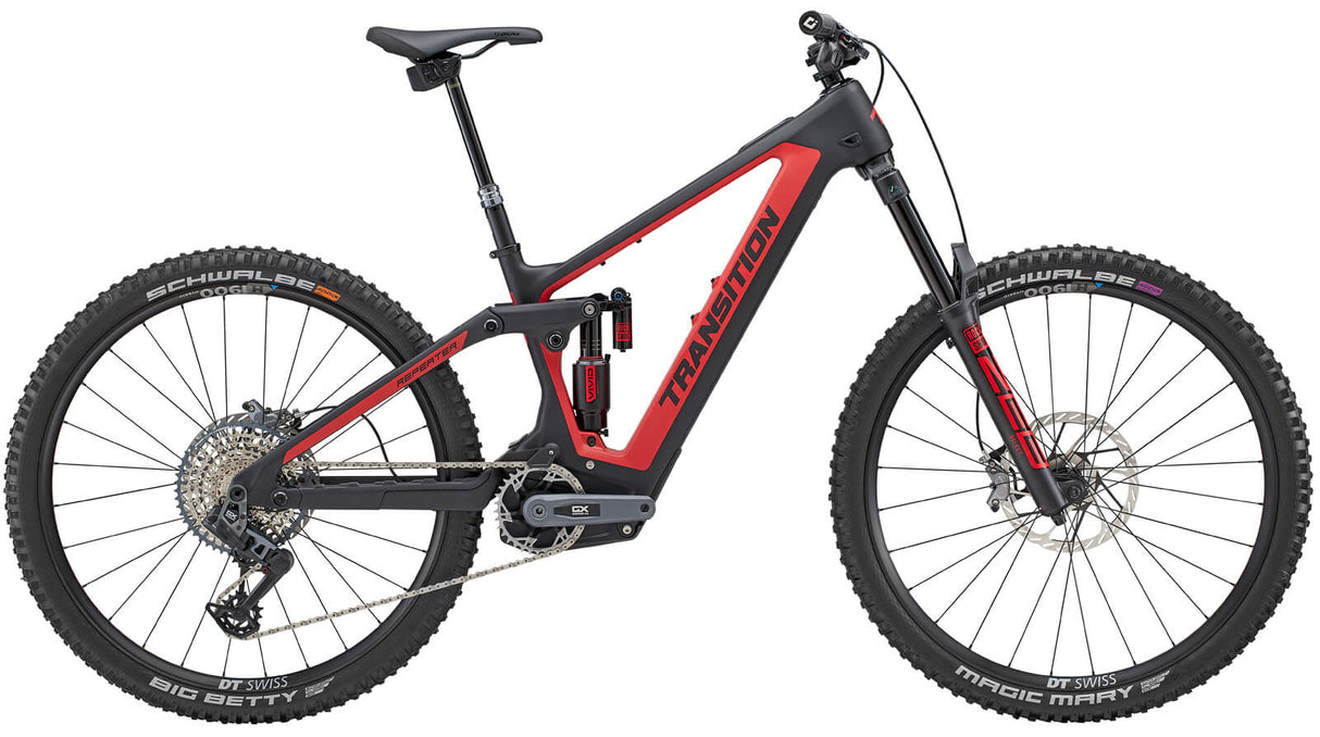 TRANSITION 2025 REPEATER PT CARBON COMPLETE - GX AXS LARGE - BONFIRE RED